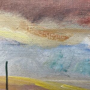 Danish Landscape Oil Painting by Hakon Ek: Mid-Century Modern Art - Image 7