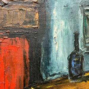 Original Oil painting  - Danish Rustic Farmhouse Interior - Image 9