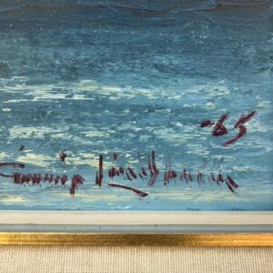 Vintage Impressionist Oil Painting - Swedish Landscape - Framed Fine Art - 1960s Artwork - Image 5