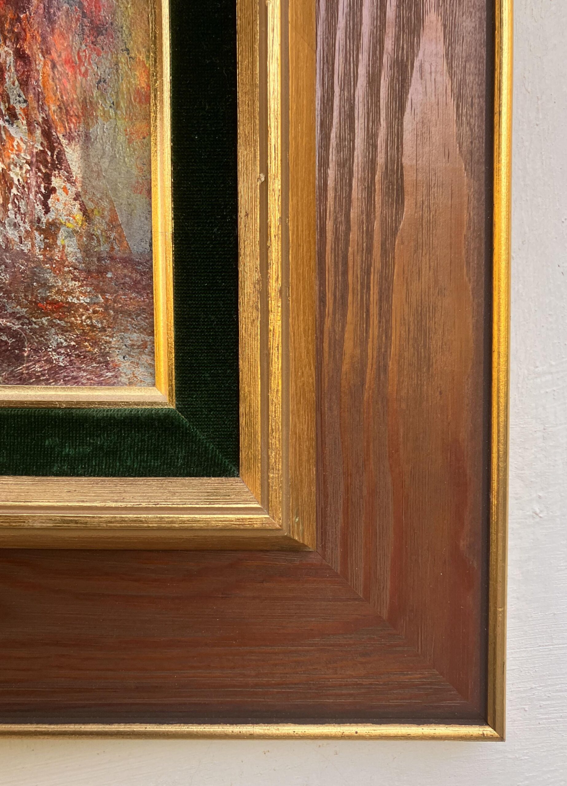 Vintage Oil Painting: Danish Modernist Portrait, Original Frame - Image 8