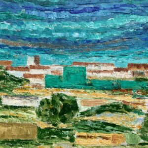 Vintage Swedish Landscape Oil Painting: Expressionist Art, Alvar Andersson, 1979 - Image 9