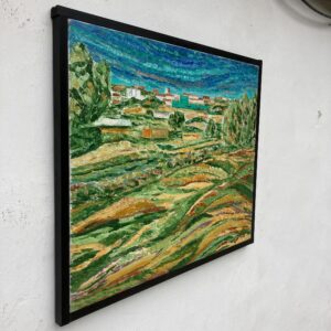 Vintage Swedish Landscape Oil Painting: Expressionist Art, Alvar Andersson, 1979 - Image 4