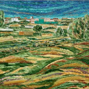 Vintage Swedish Landscape Oil Painting: Expressionist Art, Alvar Andersson, 1979 - Image 3