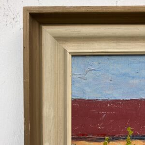 Vintage Oil Painting: Swedish Street Scene by Hjalmar Larsson, 1945 , Framed Original Swedish Art - Image 9