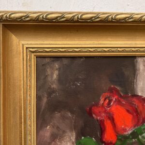 Floral Still Life Oil Painting, Swedish Mid-Century Art - Image 9