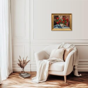 Floral Still Life Oil Painting, Swedish Mid-Century Art - Image 2
