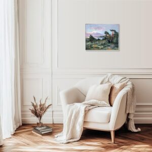Swedish Coastal Landscape, Oil on Canvas, Late 20th Century - Image 2