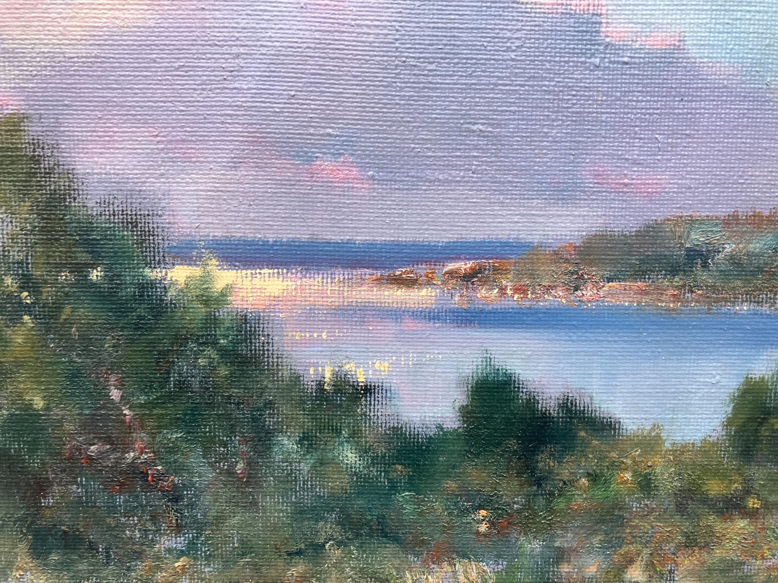 Swedish Coastal Landscape, Oil on Canvas, Late 20th Century - Image 4