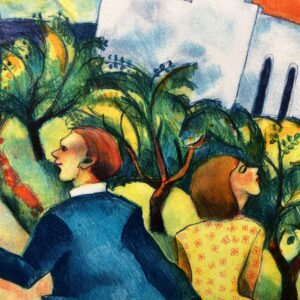 Summer Village Life, Jussi Taipaleenmäki Lithograph, Signed Limited Edition Print - Image 9
