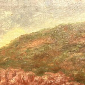 Vintage Scandinavian Seascape Coastal Painting – Sweden Oil Painting - Image 7