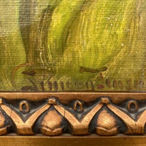 Danish Fisherman Painting, Antique Oil Painting, Coastal Decor - Image 10