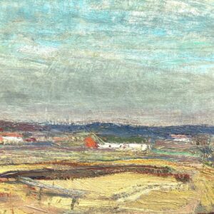 Swedish Spring Landscape Oil Painting, Original Vintage Scandinavian Wall Art, Sven Gideon Isaksson - Image 7