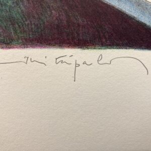 Figurative Scandinavian Interior Scene, Jussi Taipaleenmäki, Signed Limited Edition Lithograph - Image 7