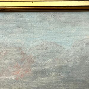 Lake Painting, Vintage Oil Painting, Farmhouse Decor - Image 9