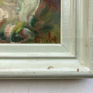Original Oil Painting – Mid Century Swedish Coastal Landscape - Image 9