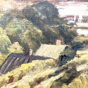 Seascape Painting, Kullen Sweden Oil Painting, Scandinavian Coastal Decor - Image 8
