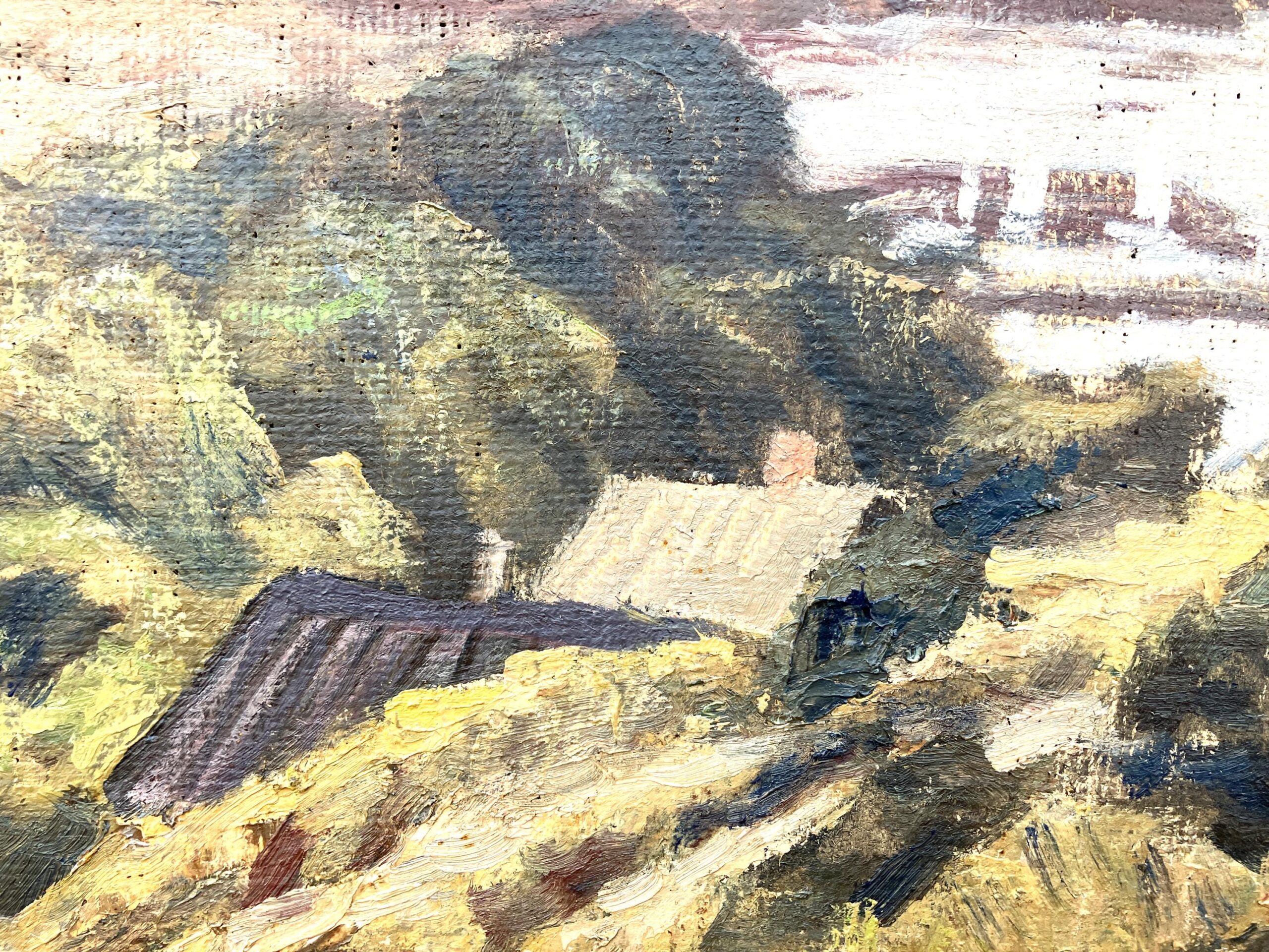 Seascape Painting, Kullen Sweden Oil Painting, Scandinavian Coastal Decor - Image 8