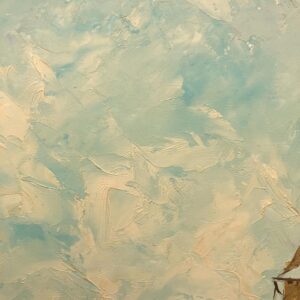 Ship Oil Painting, Danish Coastal Wall Art, Scandinavian Maritime Decor - Image 7