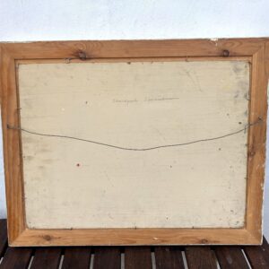 Original Oil Painting – Mid Century Swedish Coastal Landscape - Image 10