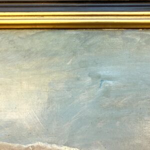 Large Original British oil painting, sailing ship seascape, circa 1900, maritime wall art - Image 7